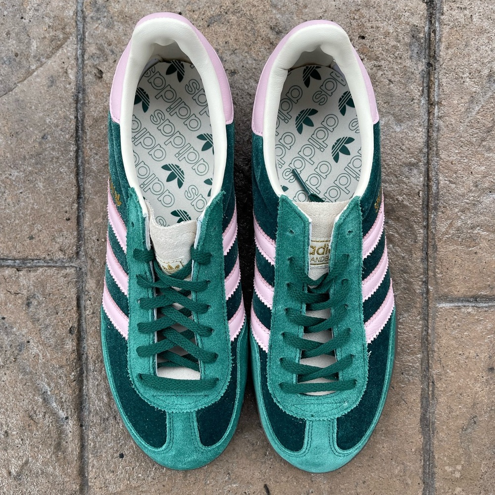 Adidas Handball Spezial ‘Green Pink Belvet’ NO BOX - Picture 2 of 2